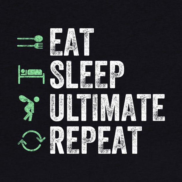 Eat sleep ultimate repeat by captainmood